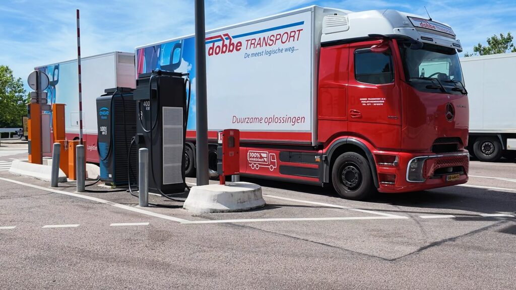 Elektrische vrachtwagen