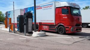 Elektrische vrachtwagen